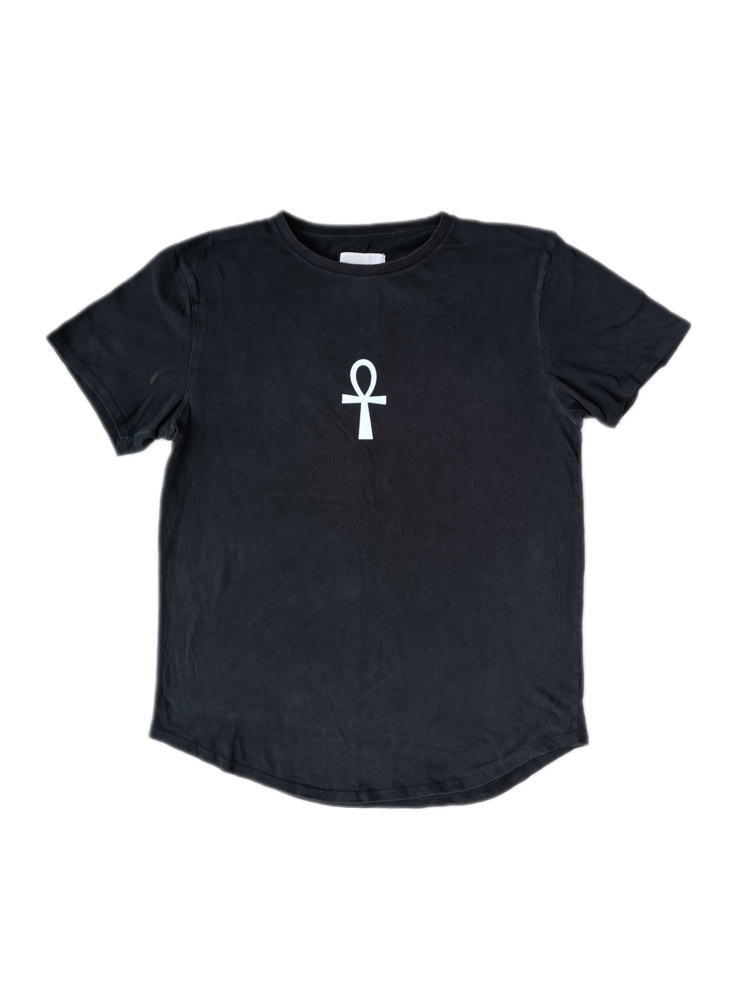 DOUBLE ANKH LONG FIT TEE